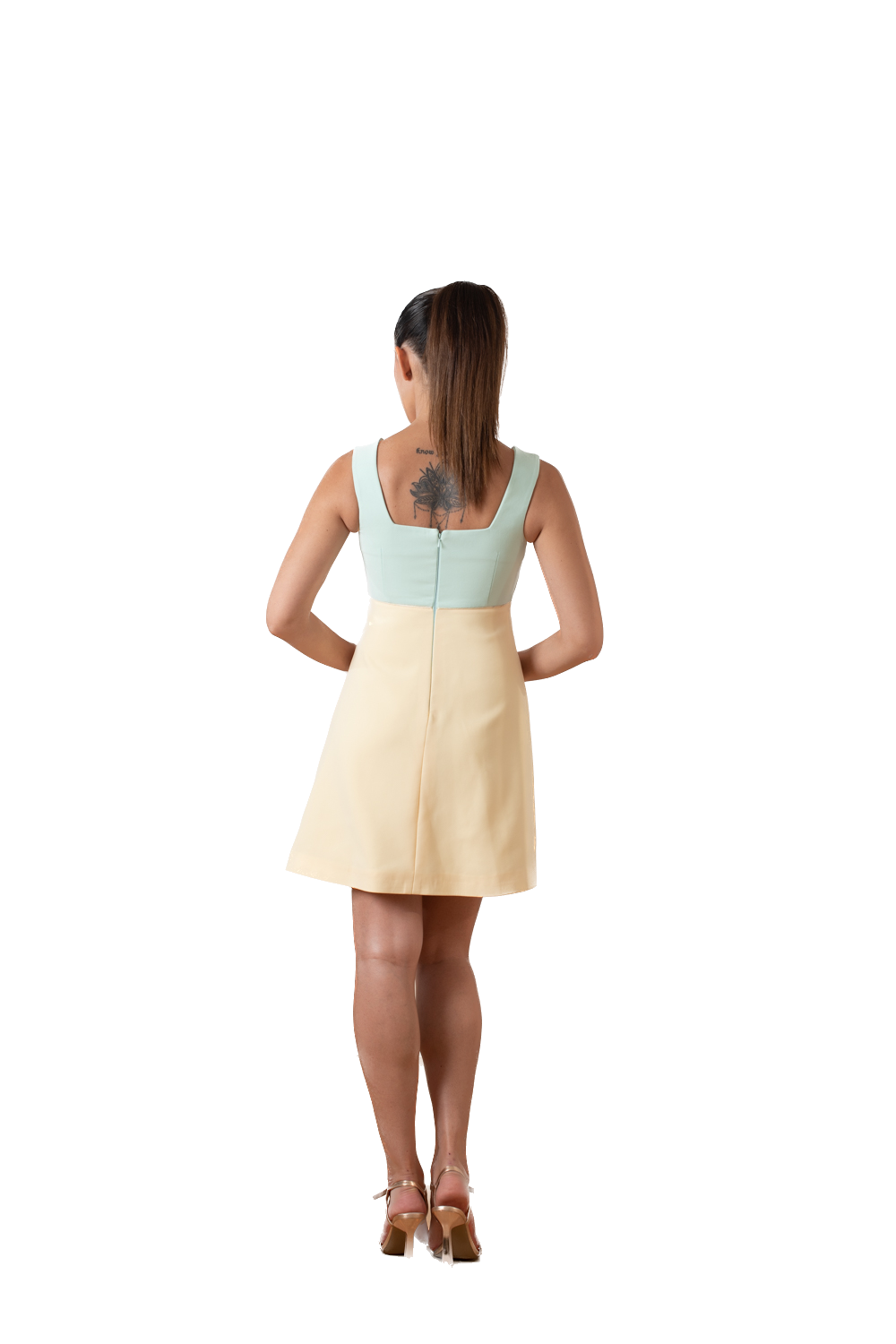 Colorbock minidress